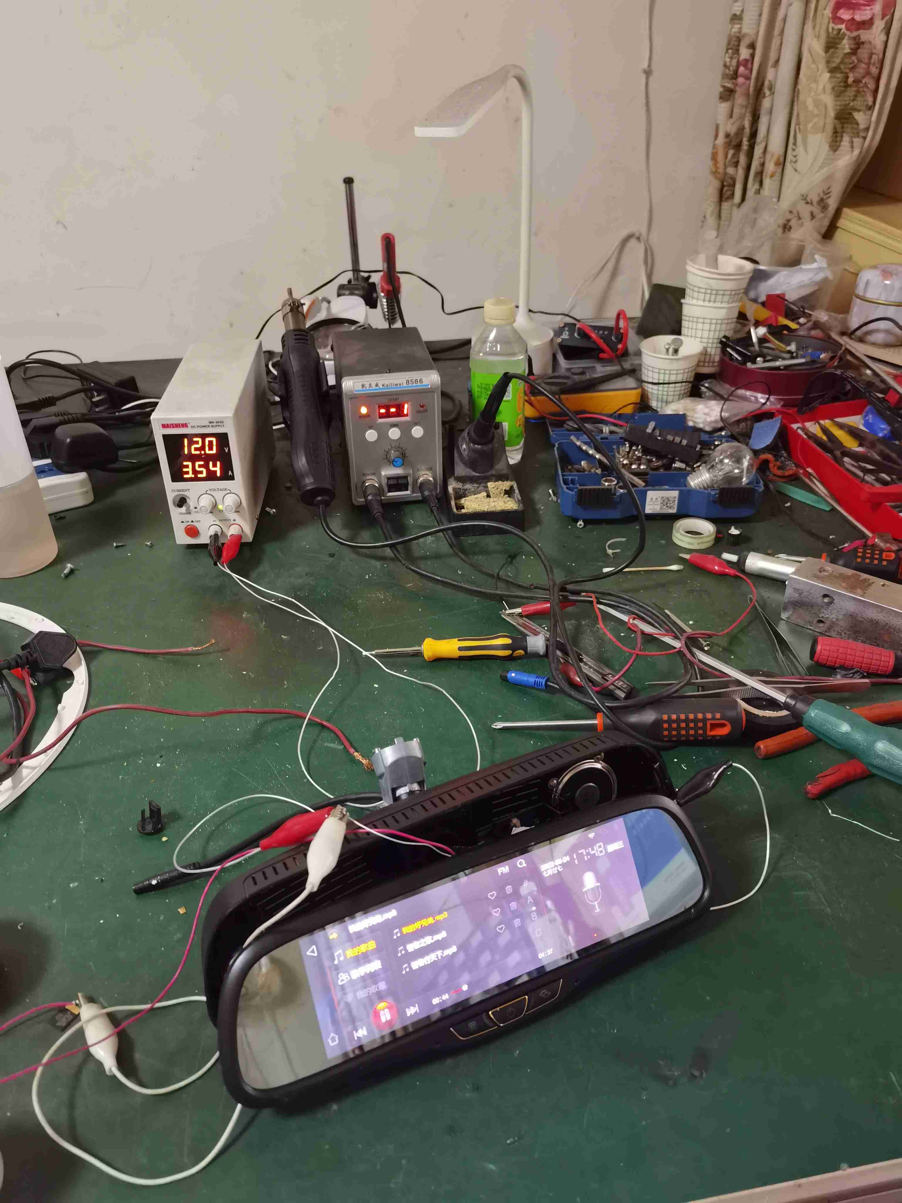 兰州汽车电器维修仪表盘导航仪行车记录仪电路板主板维修